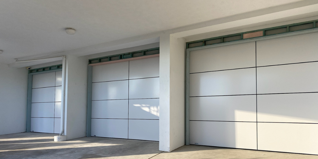 Designer custom tilt garage door