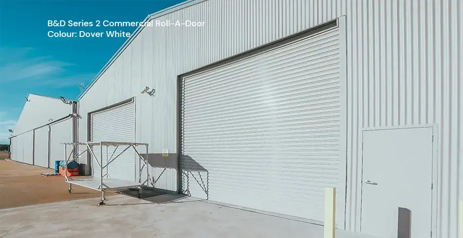 B&D commercial roller door installation in Brisbane
